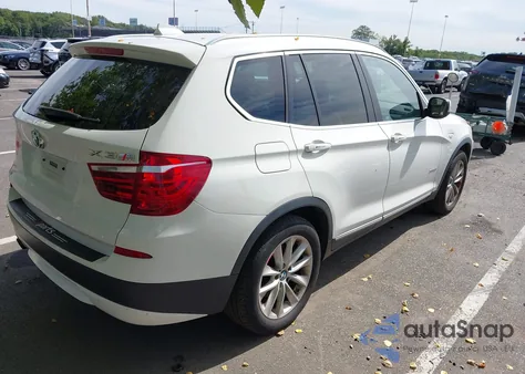 2013 BMW X3 xDrive28I from USA, damaged, VIN 5UXWX9C58D0A17413